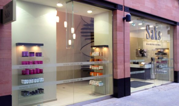 SAKS Hairdressers Store Front